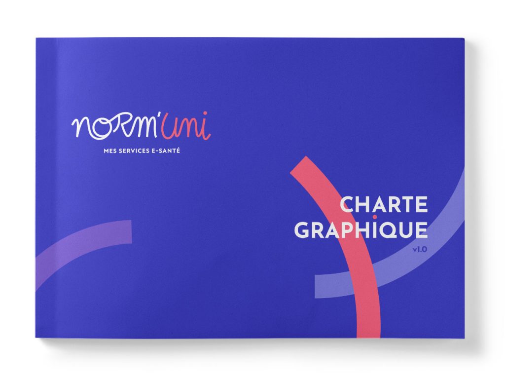 Couverture de la charte graphique pour Norm'Uni