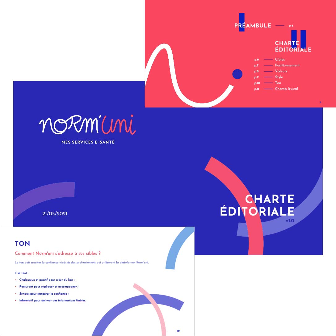 Charte éditoriale pour Norm'Uni
